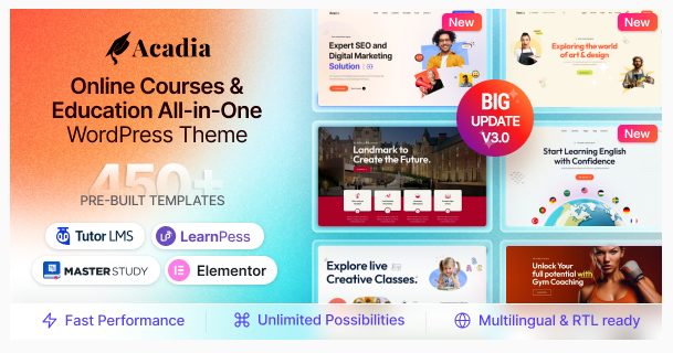 Acadia - Education WordPress Theme For University & Online Course.png